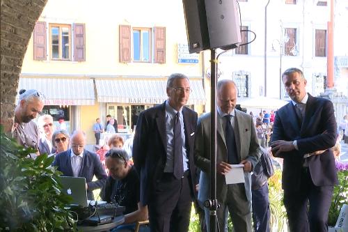 Sergio Bolzonello (Vicepresidente Regione FVG e assessore Attività produttive, Turismo e Cooperazione) all'inaugurazione di Mittelfest - Cividale del Friuli 15/07/2017