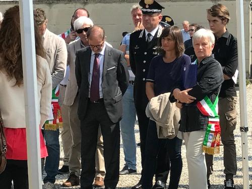 Debora Serracchiani (Presidente Regione Friuli Venezia Giulia) alla commemorazione dell'eccidio compiuto nella frazione di Nimis - Torlano 25/08/2017