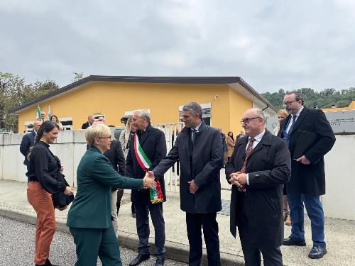 Momenti della celebrazione a San Pietro al Natisone