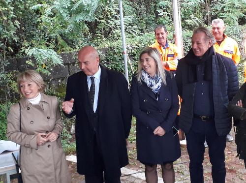 Un momento della presentazione. Oltre all'assessore Amirante, presente anche (primo da destra) l'assessore alla Difesa dell'ambiente Fabio Scoccimarro.