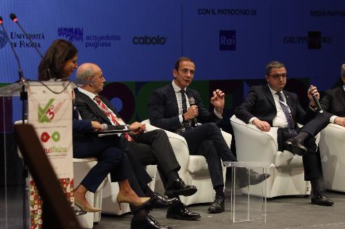 Il governatore Fedriga nel corso del suo intervento