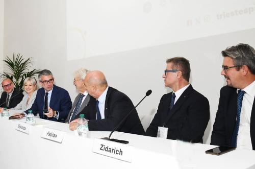 Un momento del convegno inaugurale di Triestespresso Expo 2024.
