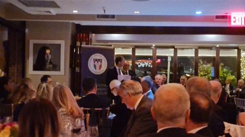Il governatore Fedriga all’evento nella cornice del Cafè Milano di Washington durante il quale sono stati presentati alcuni dei migliori prodotti tipici della nostra regione al mercato Usa