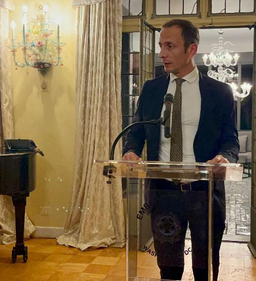 Il governatore Fedriga a Villa Firenze
