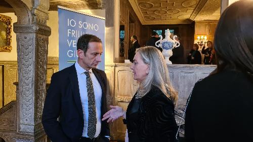 Fedriga e l'ambasciatrice Zappia