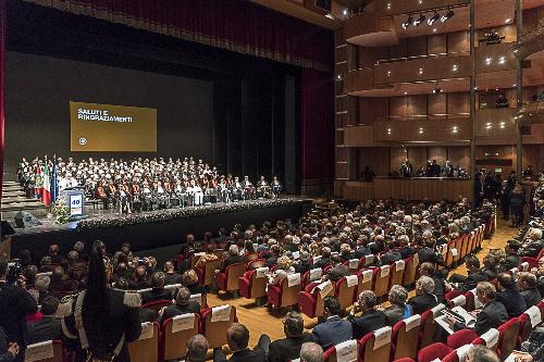 Cerimonia di inaugurazione dell'Anno Accademico dell'Università di Udine - Udine 13/11/2017