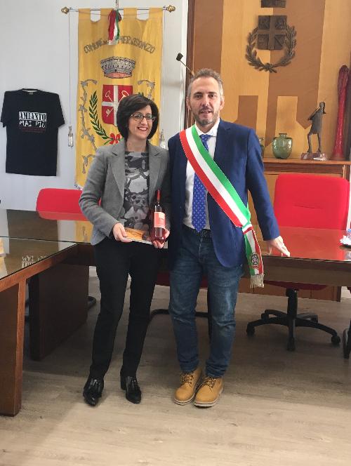 Sara Vito (Assessore regionale Ambiente ed Energia) incontra Riccardo Zandomeni (Sindaco San Pier d'Isonzo) - San Pier d'Isonzo 14/11/2017