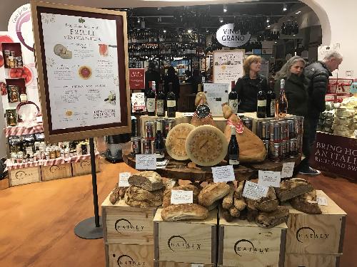 Promozione di prodotti del Friuli Venezia Giulia da Eataly - New York 16/11/2017