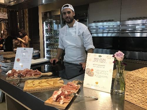 Promozione di prodotti del Friuli Venezia Giulia da Eataly - New York 16/11/2017