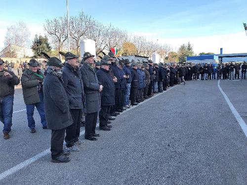 Cerimonia di benedizione del Ponte degli Alpini dell’Amicizia - Pordenone 02/12/2017