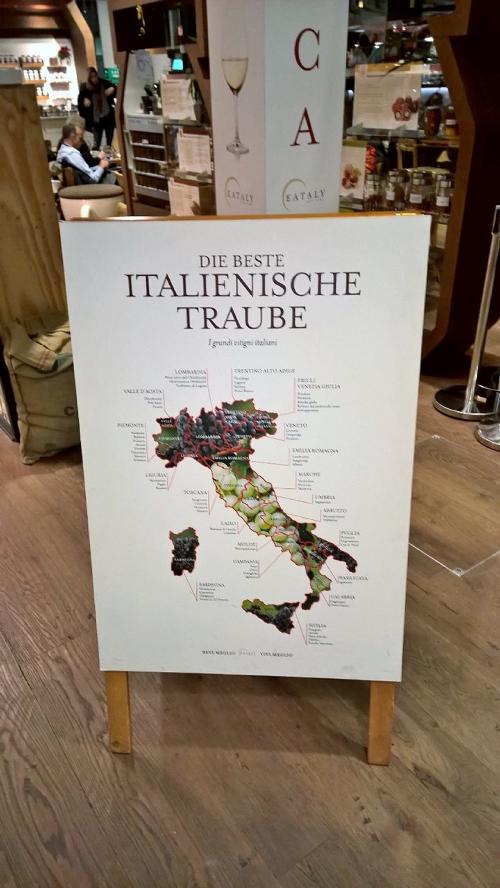 Presentazione di vini DOC del Friuli Venezia Giulia negli spazi di Eataly - Monaco di Baviera 05/12/2017