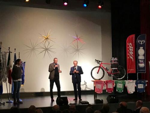 Sergio Bolzonello (Vicepresidente Regione FVG e assessore Attività produttive, Turismo e Cooperazione) alla presentazione delle due tappe del Giro Rosa 2018 che si svolgeranno in Friuli Venezia Giulia - Tricesimo 16/12/2017