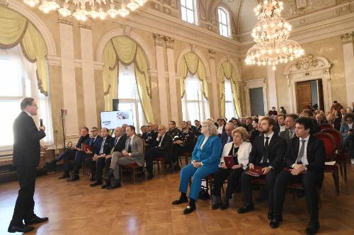 Un momento della presentazione.