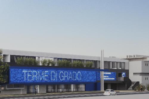 Lo stabilimento termale di Grado oggetto del nuovo progetto di riqualificazione