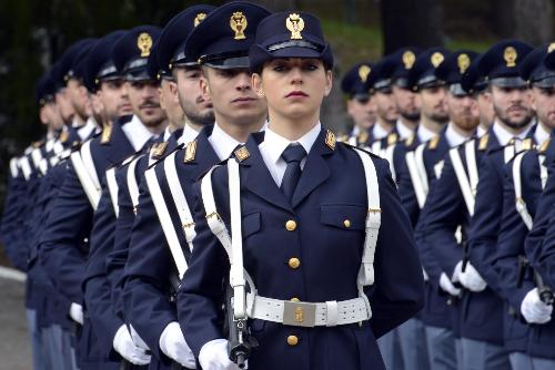 Cerimonia per il giuramento degli Agenti in prova della Polizia di Stato - Trieste 15/03/201