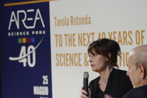 L’assessore regionale al Lavoro, Formazione, Università e Ricerca, Alessia Rosolen partecipa all'evento per i 40 anni di Area Science Park - Trieste 25/05/2018