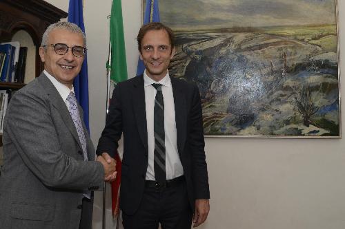 Massimiliano Fedriga (Presidente Regione Friuli Venezia Giulia) incontra i rappresentanti di Friuli nel Mondo - Trieste 05/06/2018
