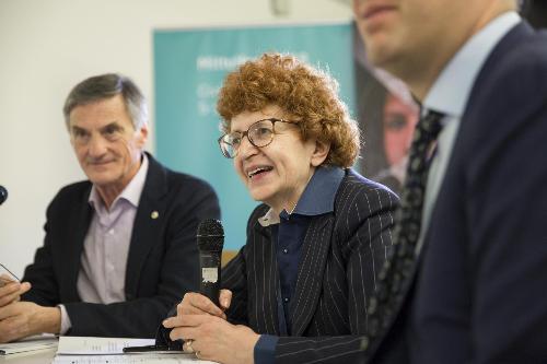 Tiziana Gibelli (assessore regionale Cultura) alla presentazione di Mittelfest - Milano 06/06/2018