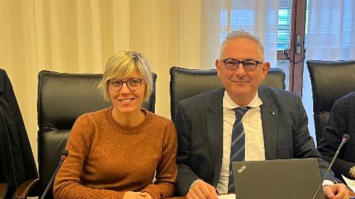 L'assessore regionale alle Finanze Barbara Zilli in I Commissione