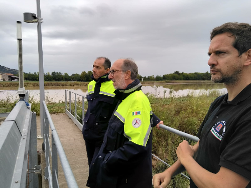 Il vicepresidente della Regione e assessore alla Protezione civile in sopralluogo a Caneva con il sindaco Andrea Attilio Gava e i volontari del gruppo comunale alle zone colpite dal maltempo.