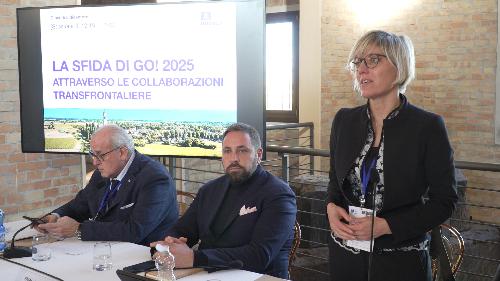 L'assessore Zilli nel corso del suo intervento