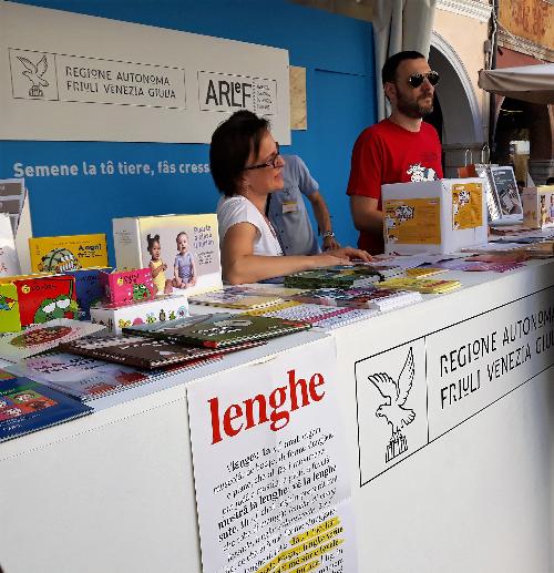Il stand de Arlef a Friuli Doc a Udin.