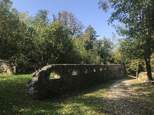 L'accesso viario alla parte alta del Forte di Osoppo - Osoppo, 10 ottobre