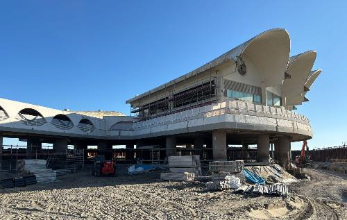 I lavori a Terrazza a Mare di Lignano