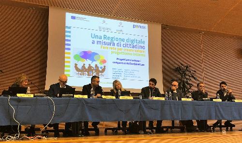 Il tavolo dei relatori presenti al Convegno