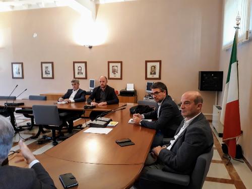 L'assessore regionale alle Autonomie locali, Pierpaolo Roberti, incontra i sindaci delle Valli del Natisone - San Leonardo, 24 ottobre