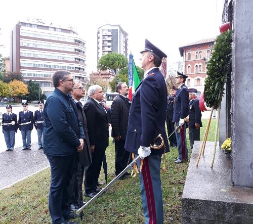 L’assessore regionale alla Sicurezza Pierpaolo Roberti, alla cerimonia del ventesimo anniversario della cosiddetta Strage di Natale, organizzata a Udine dalla Polizia di Stato a Udine