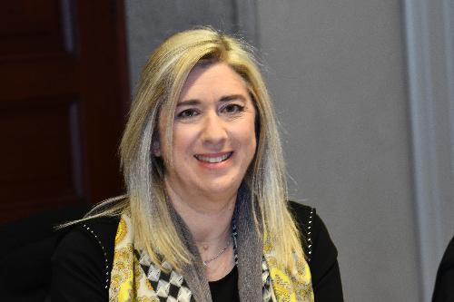 L'assessore regionale alle Infrastrutture e territorio Cristina Amirante