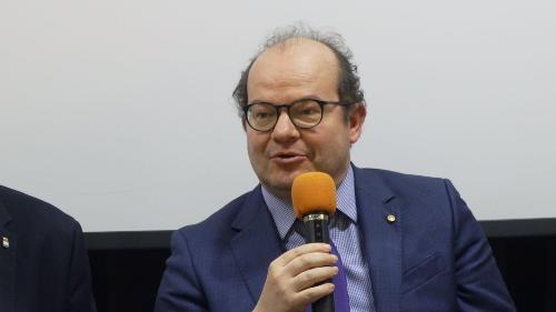 Il vicegovernatore Anzil nel corso del suo intervento
