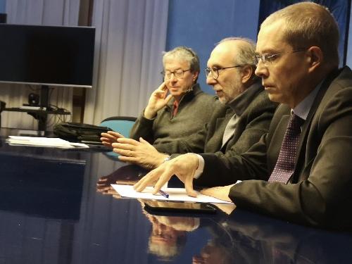 Il vicegovernatore Riccardi e i vertici della direzione centrale Salute all'incontro con il sindacato degli specialisti ambulatoriali