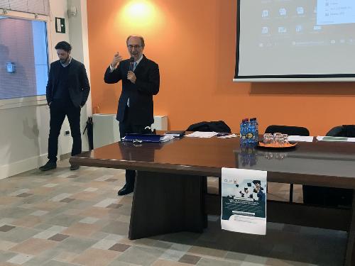 L'intervento del vicegovernatore Riccardo Riccardi all'incontro di Codroipo