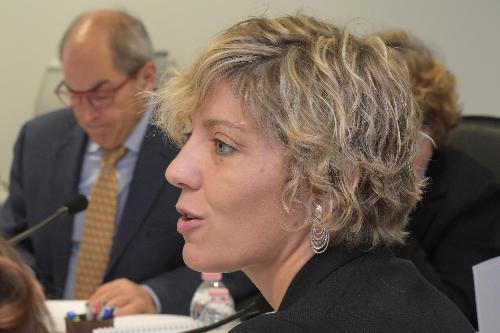 L'assessore FVG alle Finanze, Barbara Zilli