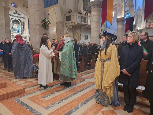 L'arrivo dei Magi in Duomo 