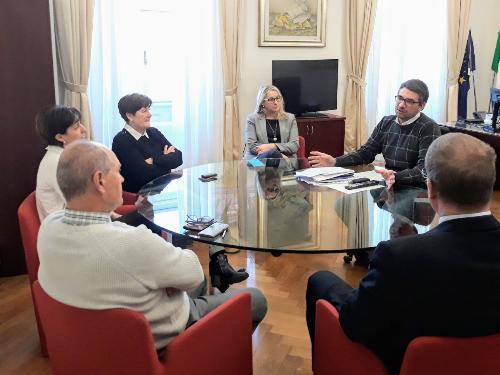 L'assessore Roberti all'incontro con i sindaci dell'area triestina