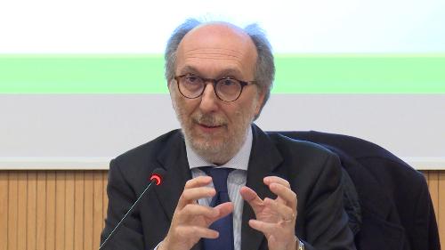 Il vicegovernatore del Friuli Venezia Giulia con delega alla Protezione civile Riccardo Riccardi