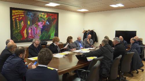 L'assessore alla Cultura del Friuli Venezia Giulia, Tiziana Gibelli, durante la presentazione degli esiti dei Bandi cultura 2019 - Udine, 18 marzo 2019