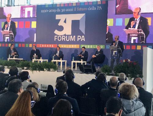 L'intervento dell'assessore regionale alla Funzione pubblica al ForumPA 2019.