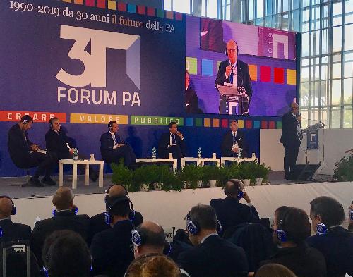 L'intervento dell'assessore regionale alla Funzione pubblica al ForumPA 2019.