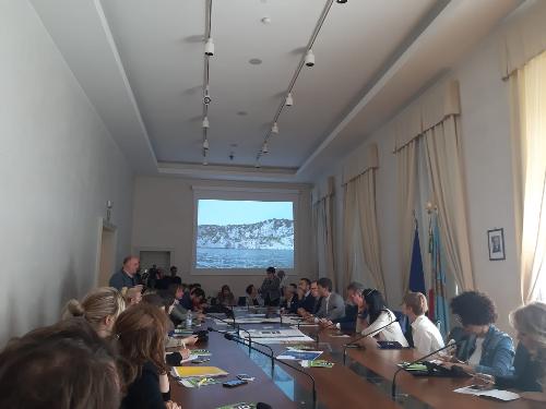 La presentazione del progetto del Geoparco transfrontaliero del Carso