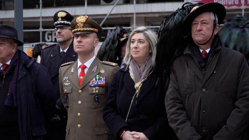 L'assessore Amirante alla cerimonia a Pordenone 