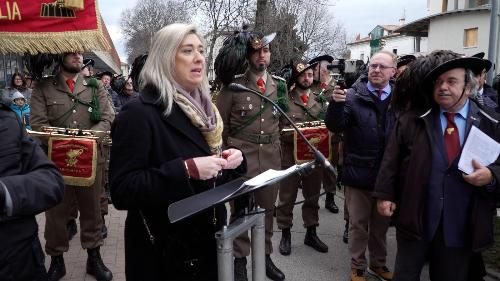 L'assessore Amirante interviene alla cerimonia a Pordenon