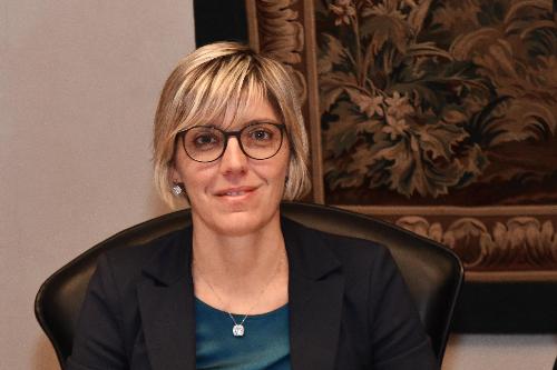 L'assessore regionale alle Finanze  Barbara Zilli