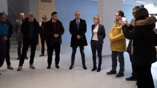 L'assessore regionale Barbara Zilli a Villa Santina