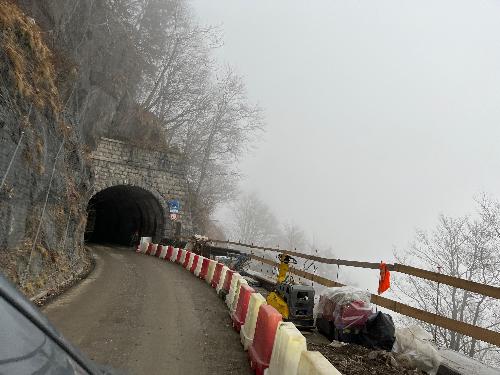 La strada per il passo di Monte Croce Carnico