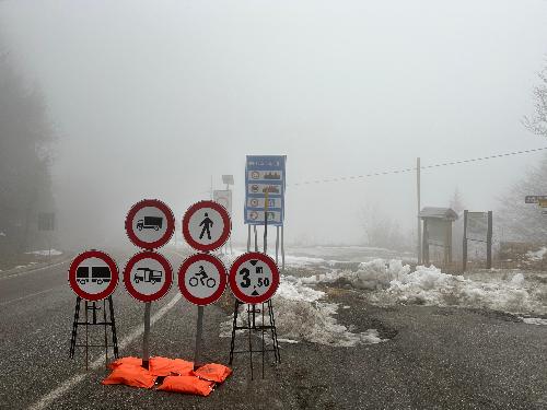 La strada per il passo di Monte Croce Carnico
