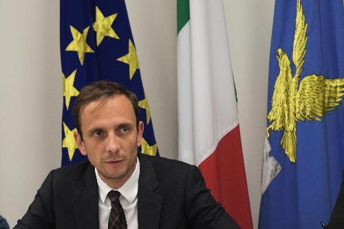 Il governatore Massimiliano Fedriga